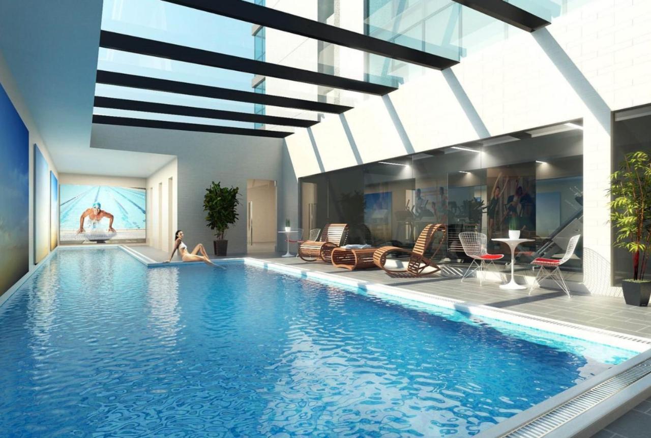 شقة أوكلاند  في Magnificent Skytower, Sea, Habour View In Cbd المظهر الخارجي الصورة