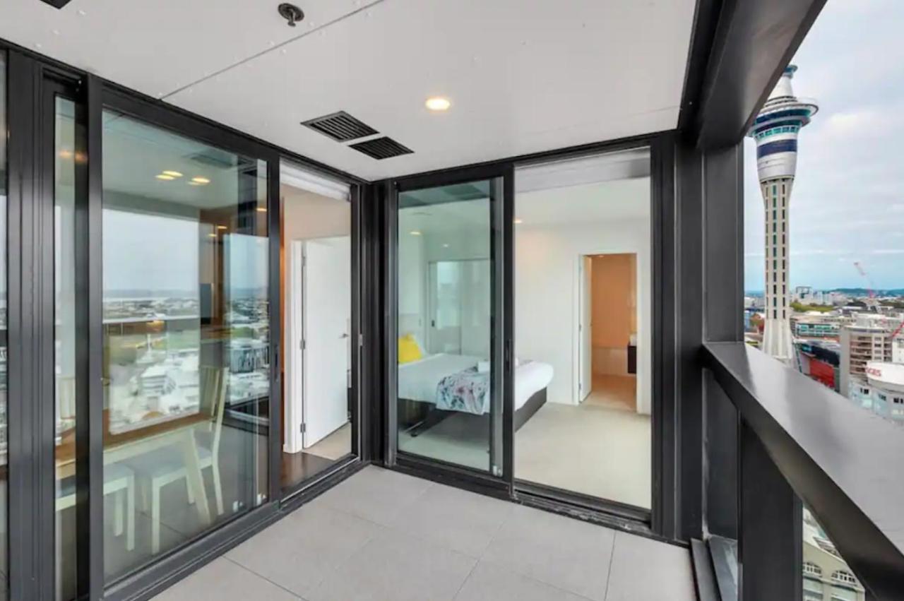 شقة أوكلاند  في Magnificent Skytower, Sea, Habour View In Cbd المظهر الخارجي الصورة