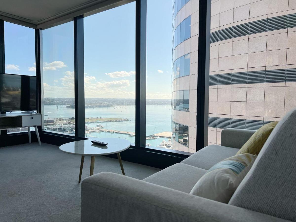 شقة أوكلاند  في Magnificent Skytower, Sea, Habour View In Cbd المظهر الخارجي الصورة