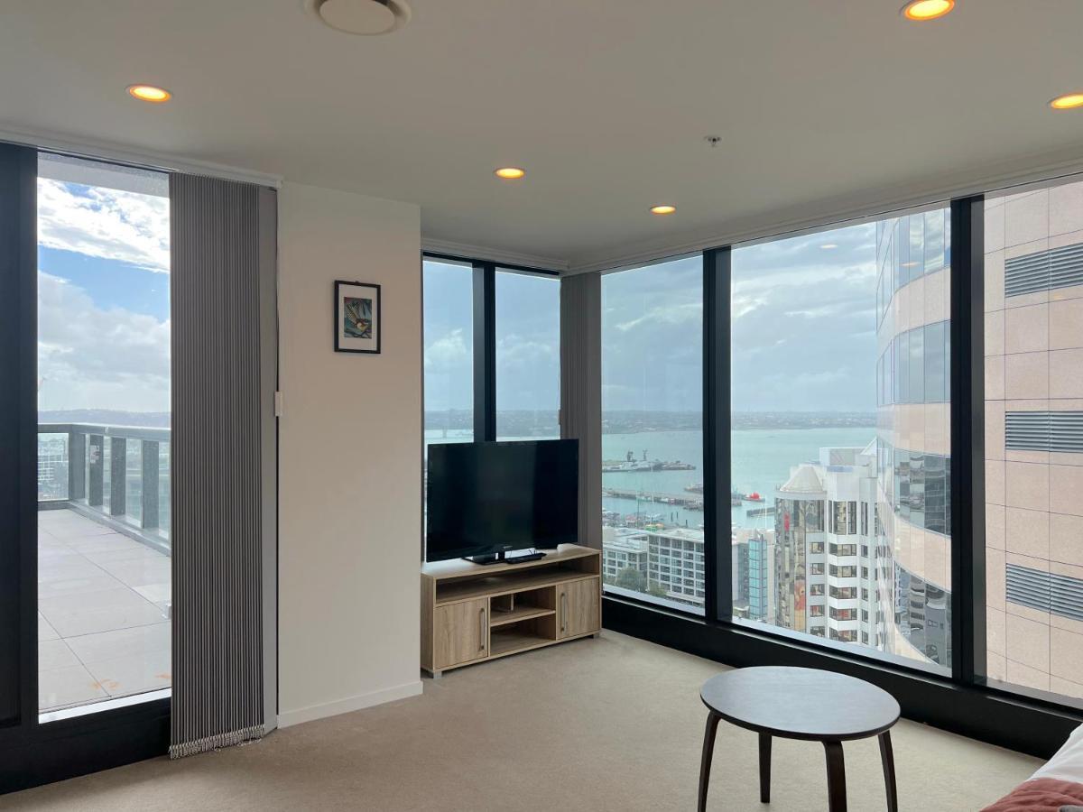 شقة أوكلاند  في Magnificent Skytower, Sea, Habour View In Cbd المظهر الخارجي الصورة