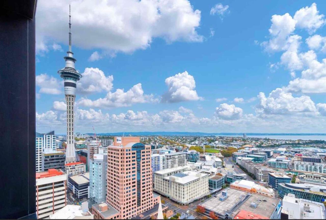 شقة أوكلاند  في Magnificent Skytower, Sea, Habour View In Cbd المظهر الخارجي الصورة